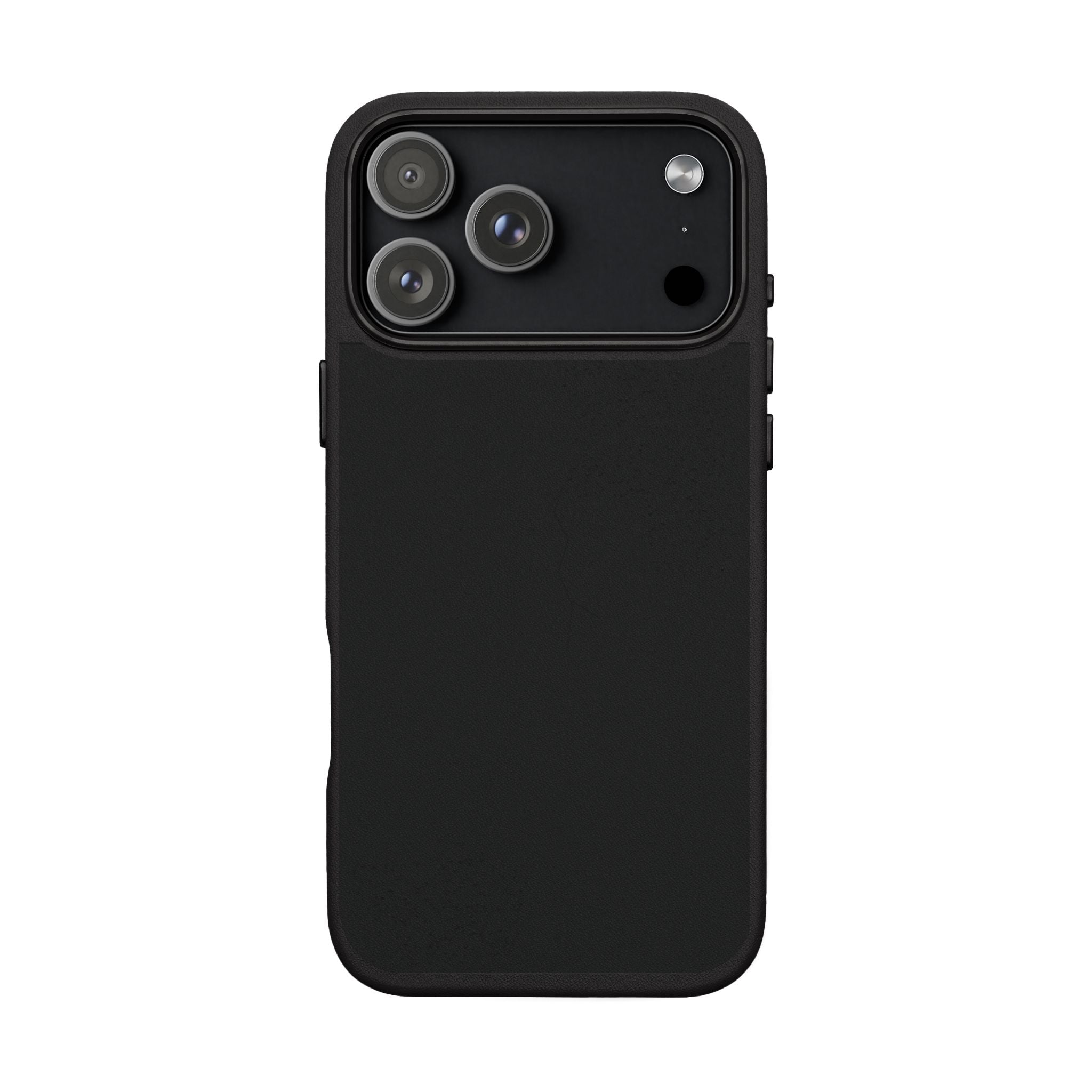 Engraved PU Leather Phone Case – Personalized Minimalist Protective Cover