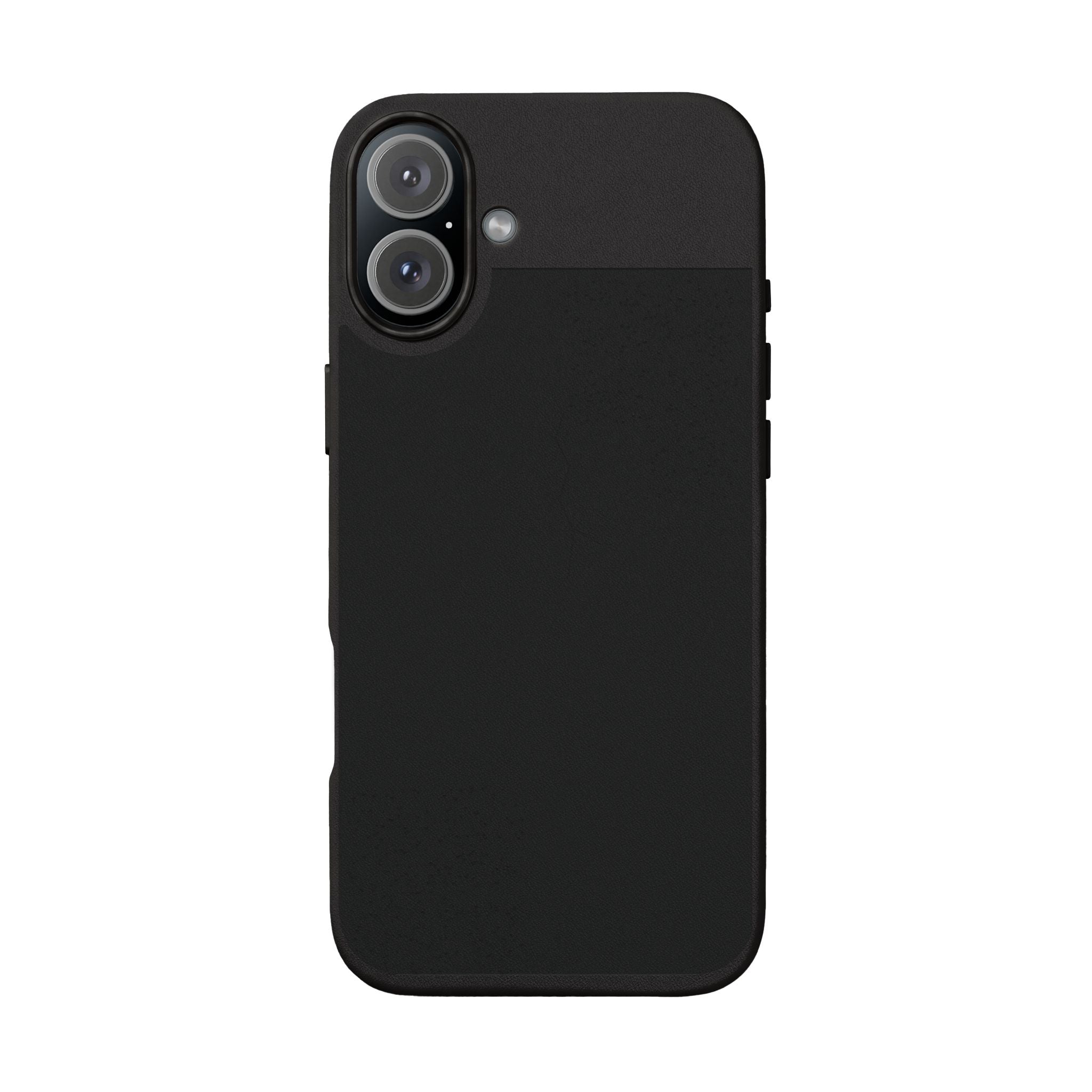 Engraved PU Leather Phone Case – Personalized Minimalist Protective Cover