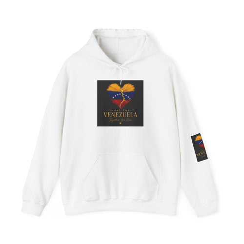 Venezuela Heart Flag Hoodie – Hope for Venezuela Graphic Sweatshirt