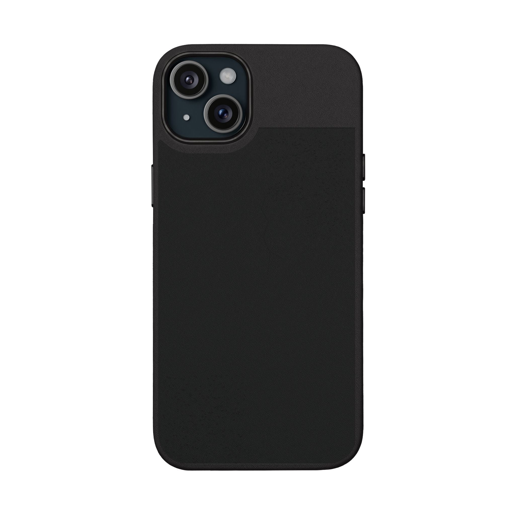 Engraved PU Leather Phone Case – Personalized Minimalist Protective Cover
