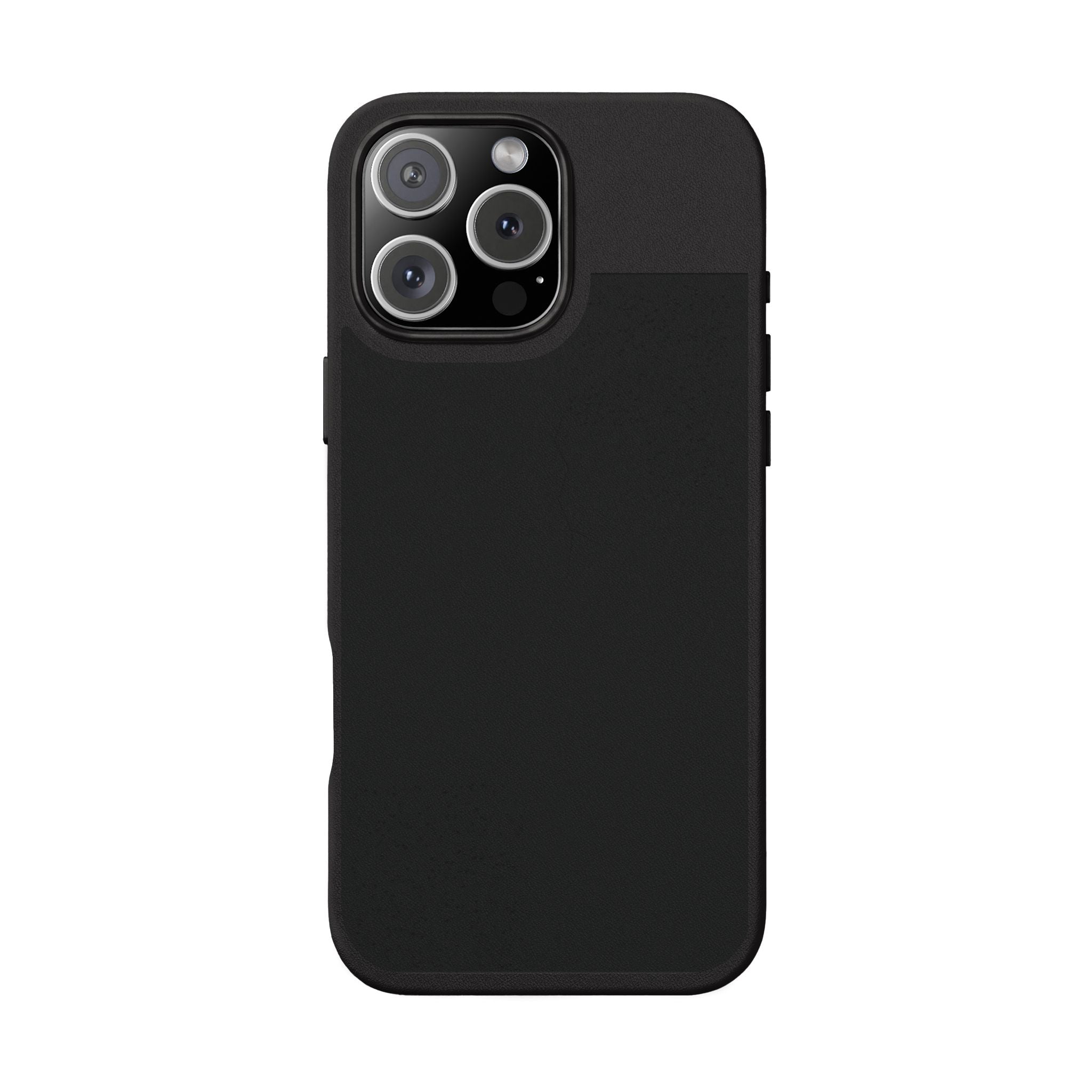 Engraved PU Leather Phone Case – Personalized Minimalist Protective Cover