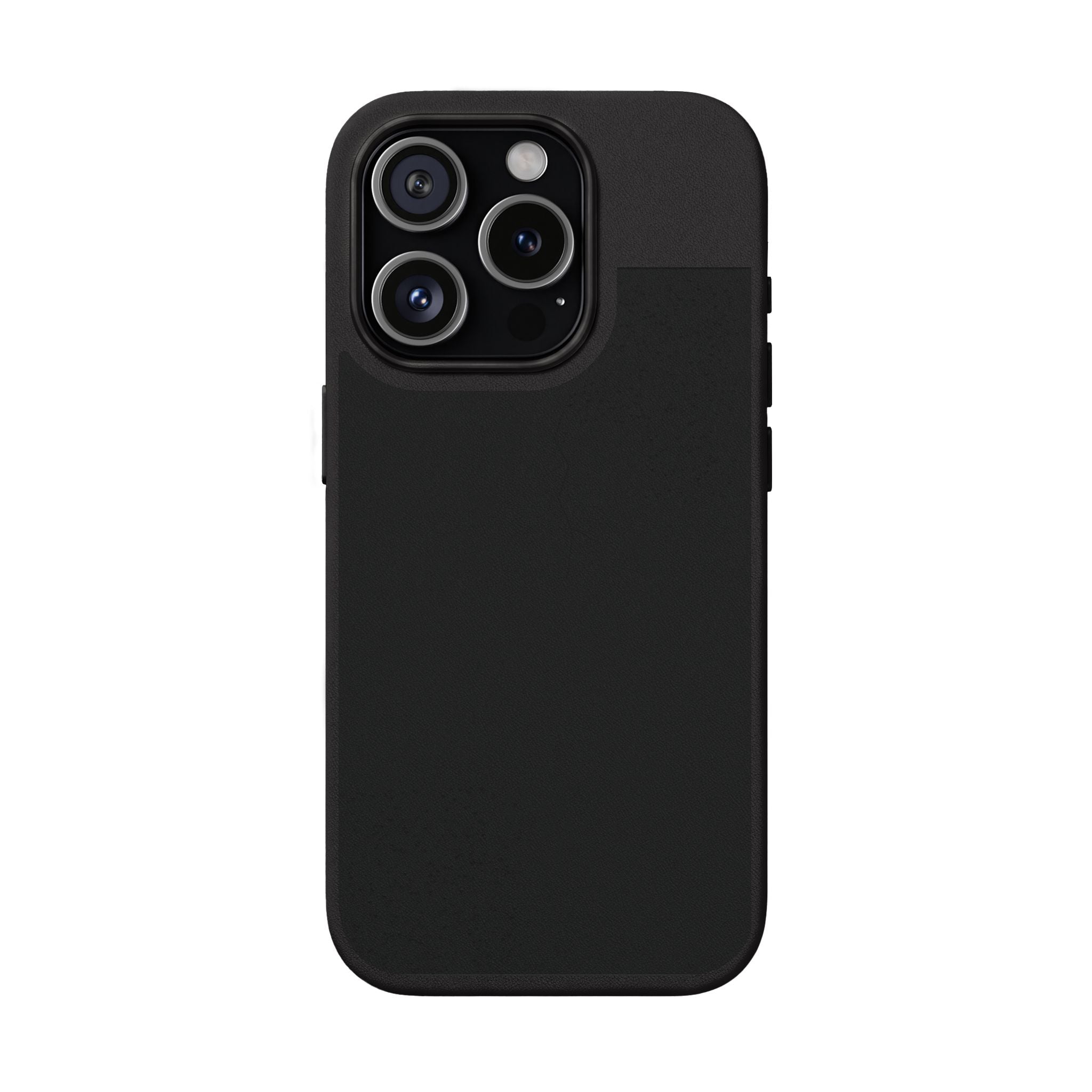 Engraved PU Leather Phone Case – Personalized Minimalist Protective Cover