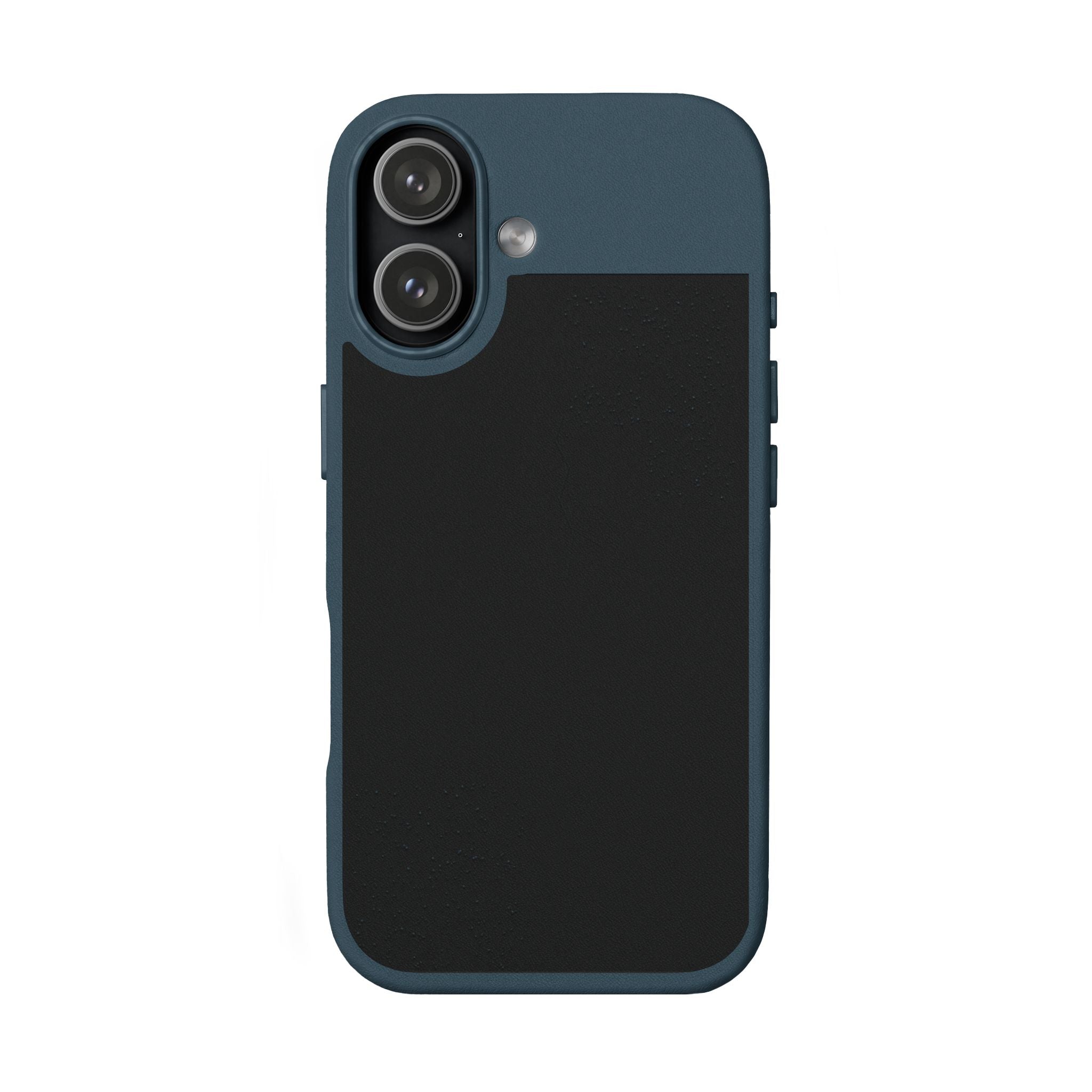 Engraved PU Leather Phone Case – Personalized Minimalist Protective Cover