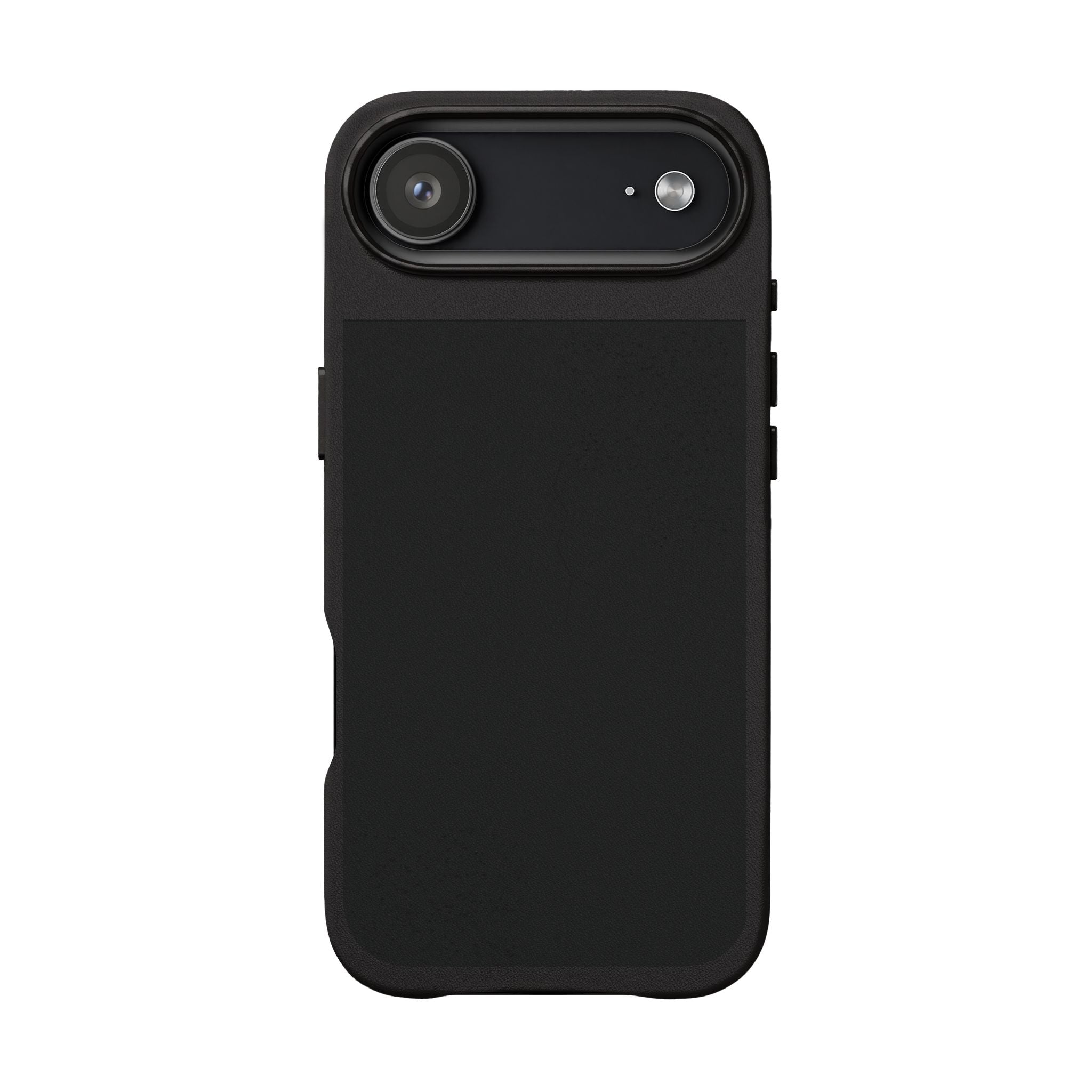 Engraved PU Leather Phone Case – Personalized Minimalist Protective Cover