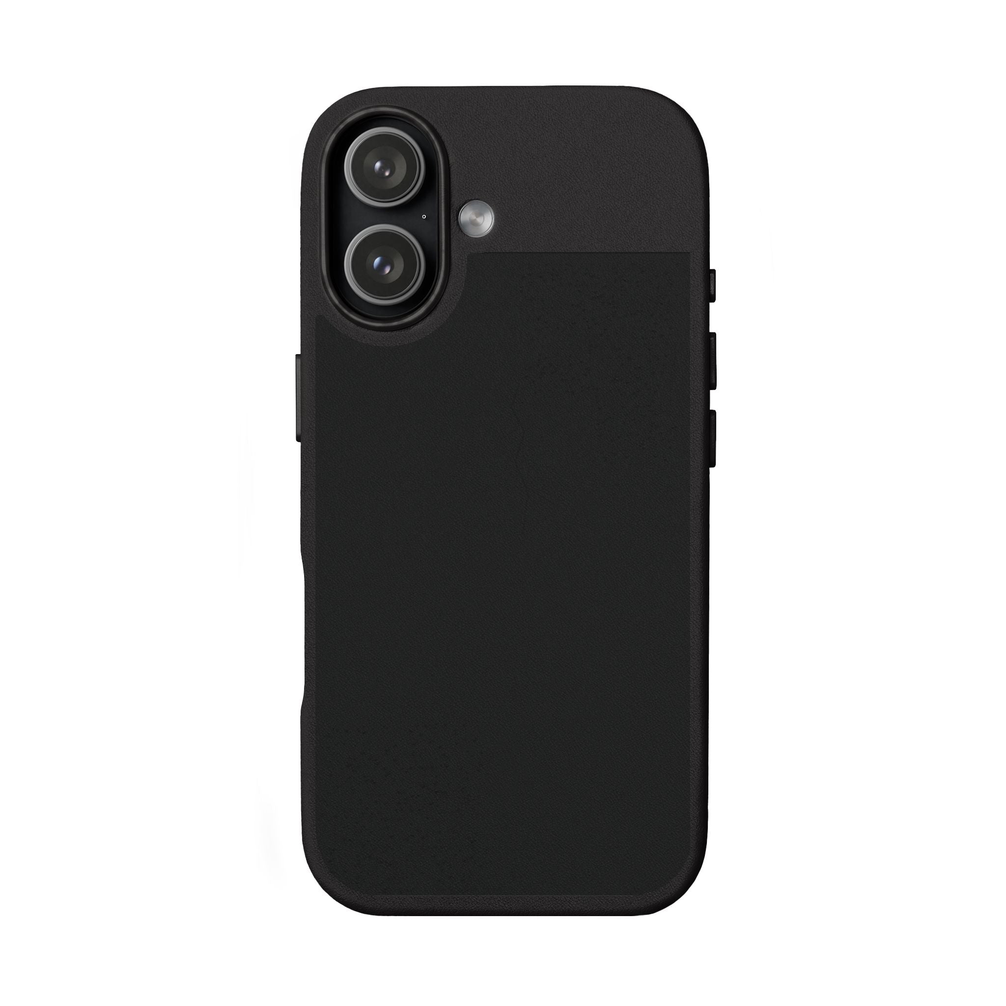 Engraved PU Leather Phone Case – Personalized Minimalist Protective Cover