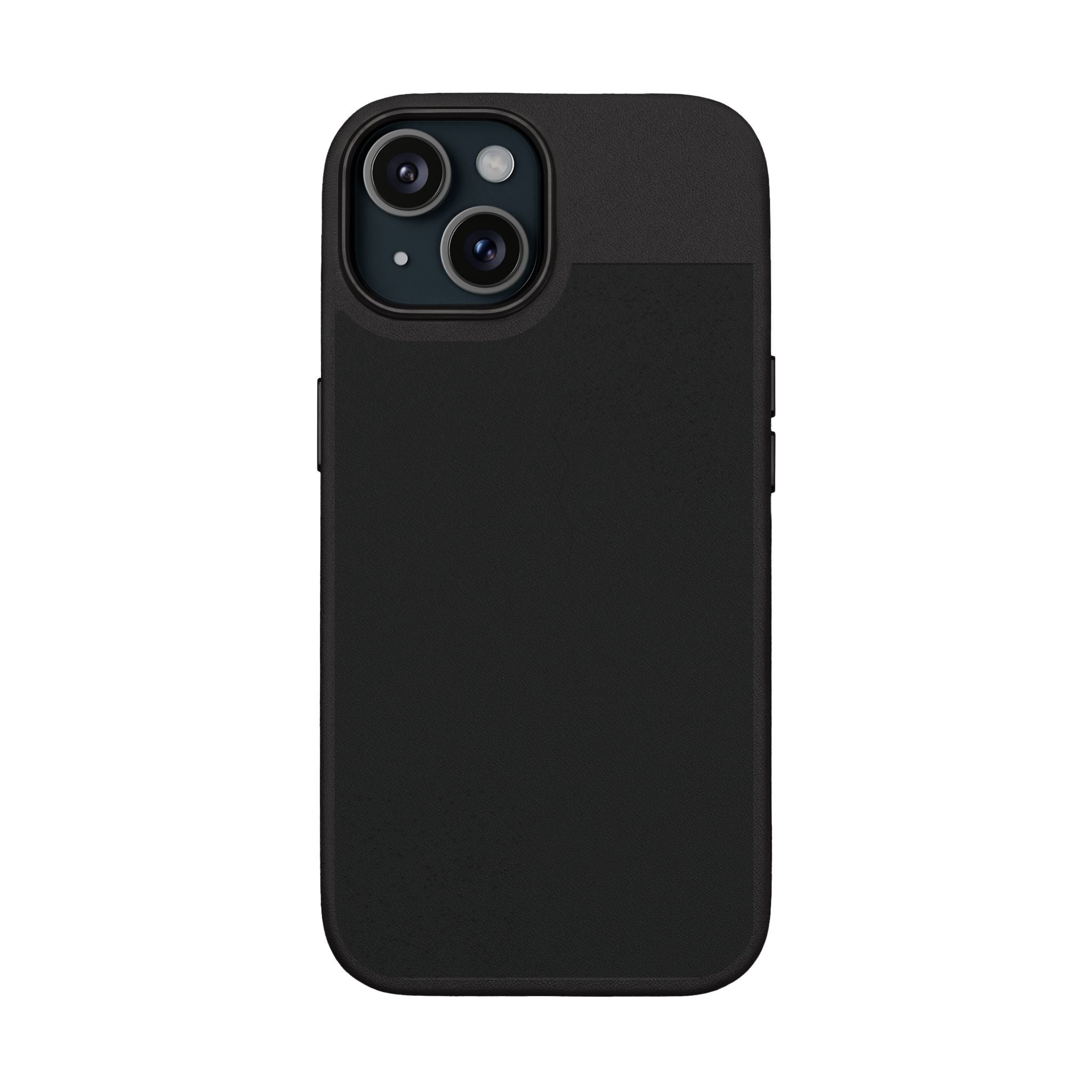 Engraved PU Leather Phone Case – Personalized Minimalist Protective Cover