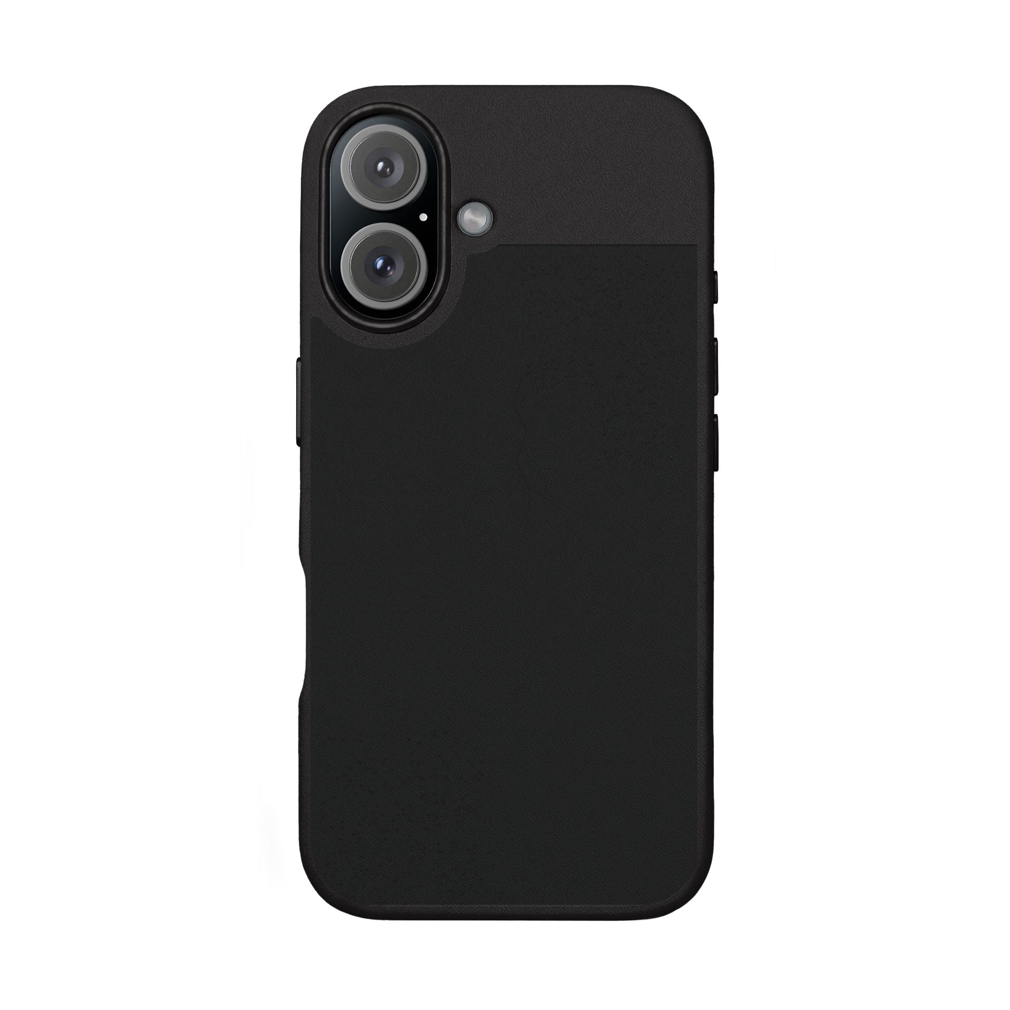 Engraved PU Leather Phone Case – Personalized Minimalist Protective Cover
